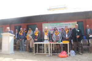 सानाकिसान सलाङको साधारण सभा, अध्यक्षमा पुनः पाठक